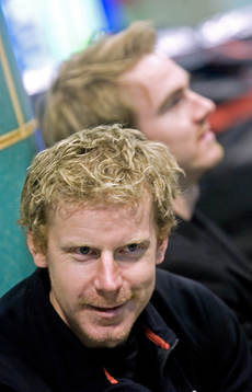 Daniel Alfredsson och Fredrik Modin