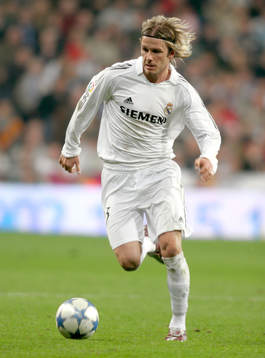Fotboll, David Beckham, Real Madrid