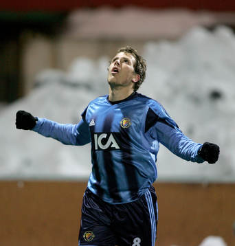 Tobias Hysén, Djurgården jubel