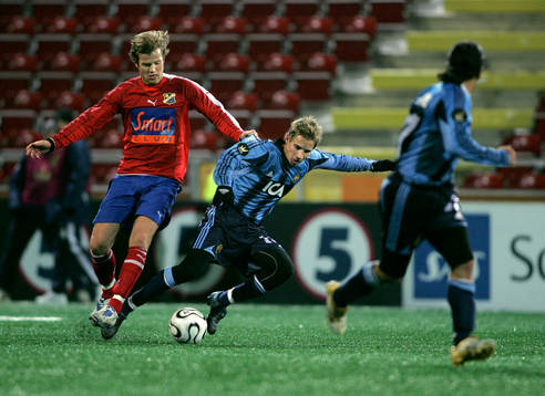 Stefan Bergtoft, Djurgården och Kevin Larsen, Lyn