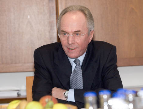 Sven-Göran (Sven Göran)Eriksson, förbundskapten, England
