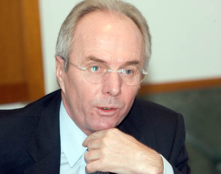 Sven-Göran (Sven Göran)Eriksson, förbundskapten, England