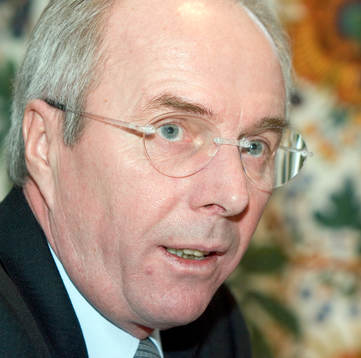 Sven-Göran (Sven Göran)Eriksson, förbundskapten, England
