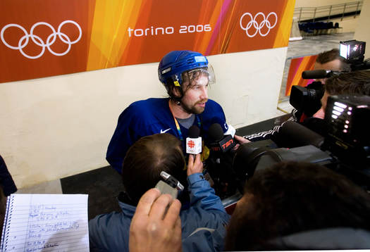 Peter Forsberg, Sverige, meddelade