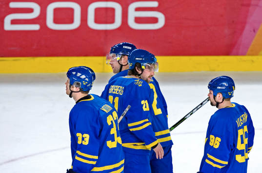 Peter Forsberg åkte
