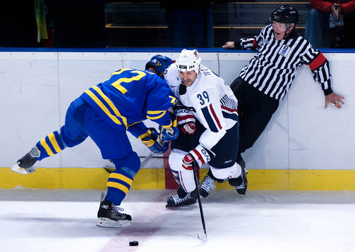 Jörgen Jönsson och Doug Weight, USA