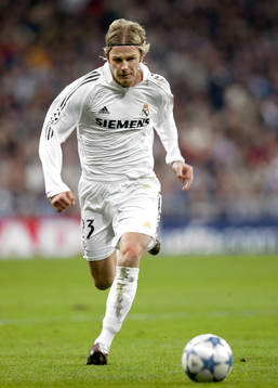 Fotboll, David Beckham, Real Madrid