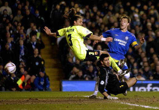 Fotboll, Champions League, Chelsea - Barcelona