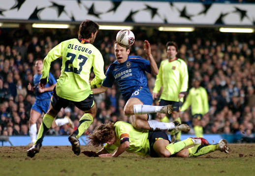 Fotboll, Champions League, Chelsea - Barcelona