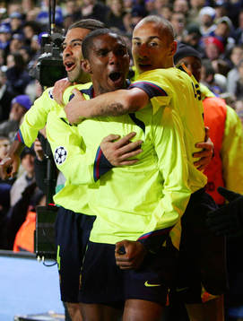 Fotboll, Champions League, Chelsea - Barcelona