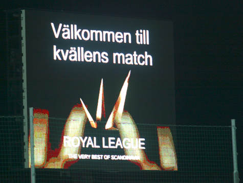 Fotboll, Royal League, Djurgården - Vålerengen
