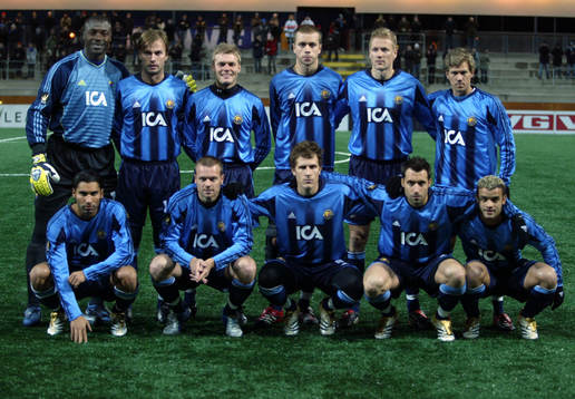 Djurgården, startelva, lagbild