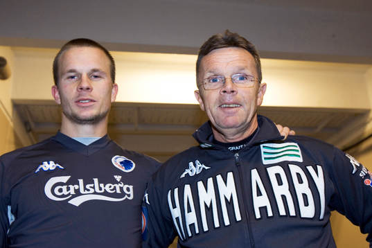 Far och son, Tobias Linderoth, Köpenhamn och Anders