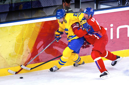 Frantisek Kaberle, Tjeckien trycker på Peter Forsberg