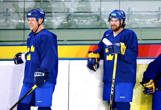 Mats Sundin och Peter Forsberg