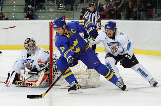 Antero Niittymaki, Finland, Mats Sundin, Sverige, Kimmo