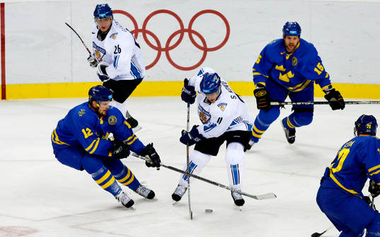Daniel Sedin och Niclas Hävelid, Sverige