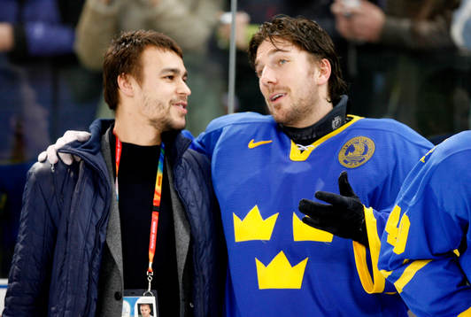 Stefan Liv (målvakt) och Henrik Lundqvist (målvakt)