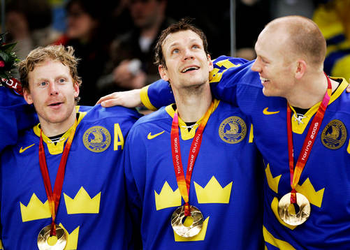Daniel Alfredsson, Nicklas Lidström, Mats Sundin,