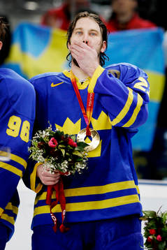 Peter Forsberg, Sverige, OS-guld, guldmedalj, guld, medalj,