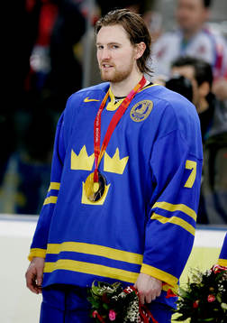 Niklas Kronwall, Sverige,  OS- guld, guldmedalj, guld,