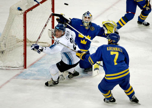 Henrik Lundqvist (målvakt) Sverige och Niklas Kronwall