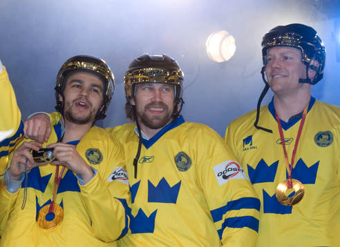 Hyllningarna av Sveriges landslag
