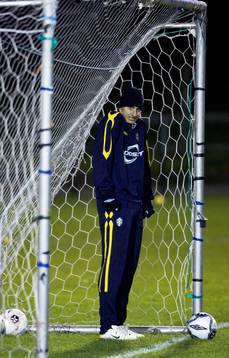 Zlatan Ibrahimovic frös