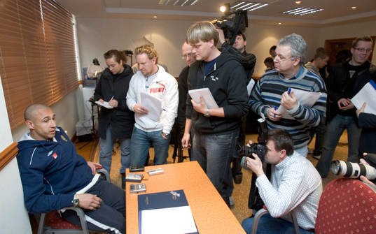 Henrik  "Henke" Larsson höll hov