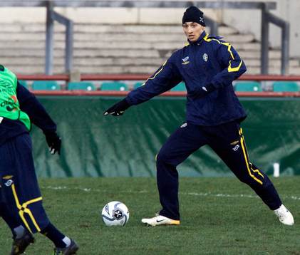 "Henke" Larsson och Zlatan Ibrahimovic