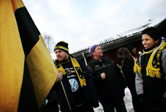 Umeå-supportrar