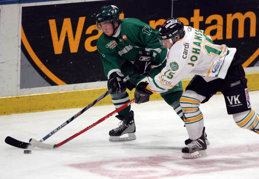 Linus Persson, Hammarby och Nicklas Johansson, Björklöven