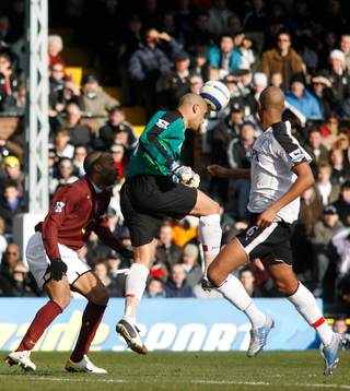 Tony Warner, Fulham (Målvakt) och Thierry Henry, Arsenal