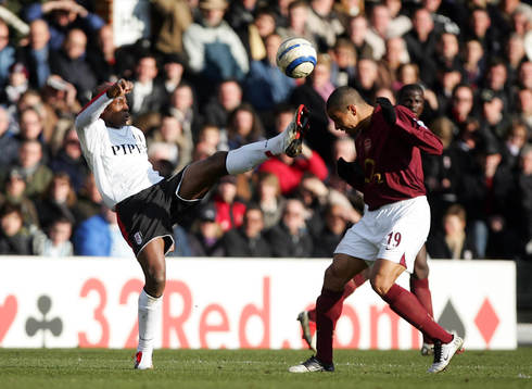 Luis Boa Morte, Fulham och Gilberto Silva, Arsenal