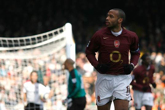 Thierry Henry, Arsenal (jubel)