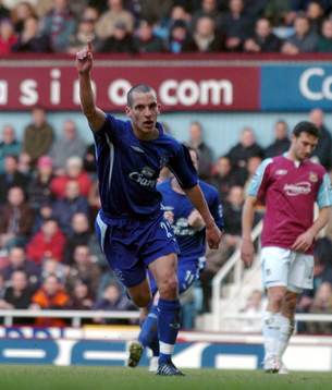 Leon Osman, Everton (Jubel)