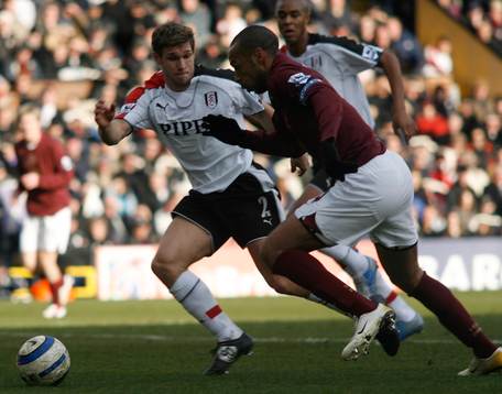 Thierry Henry, Arsenal och Moritz Volz, Fulham