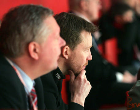 Mats Larsson, ordförande  och Charles Berglund,