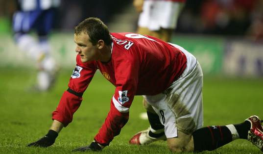 Fotboll, Premier League (Engelsk liga), Wigan v Manchester