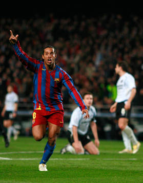 Ronaldinho, Barcelona (Jubel)