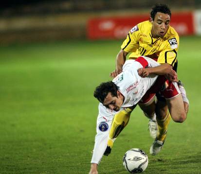 Bora Zivkovic - Fredrikstad och Leandre Griffit - Elfsborg
