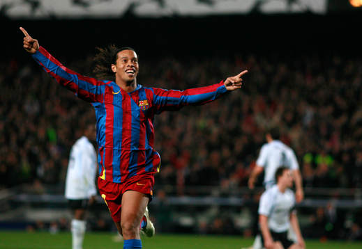 Ronaldinho, Barcelona (Jubel)