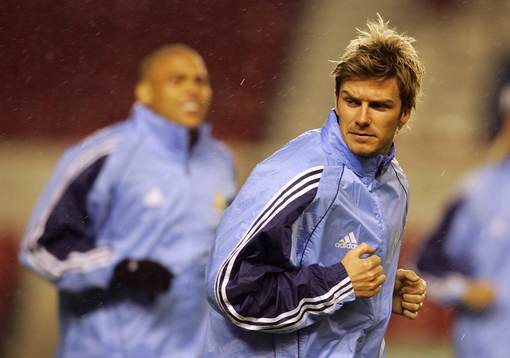 David Beckham och Ronaldo