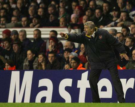 Arsene Wenger, manager, Arsenal
