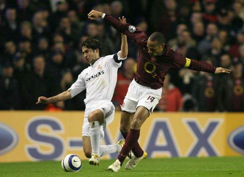 Fotboll, UEFA Champions League, Åttondelsfinal, Arsenal -