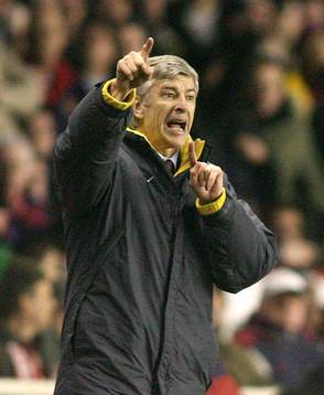 Arsene Wenger, manager, Arsenal