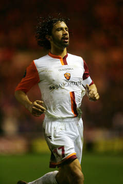 Fotboll, UEFA-Cupen, Damiano Tommasi, Roma