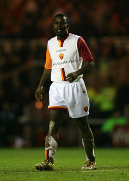 Fotboll, UEFA-Cupen, Samuel Osei Kuffour, Roma