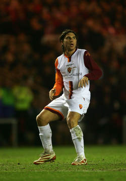 Fotboll, UEFA-Cupen, Leandro Damian Cufre, Roma