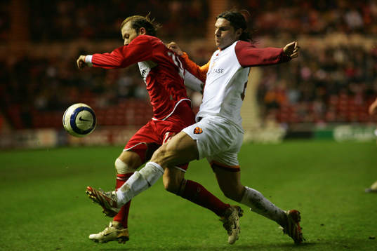 Gaizka Mendieta, Middlesbrough och Leandro Damian Cufre,
